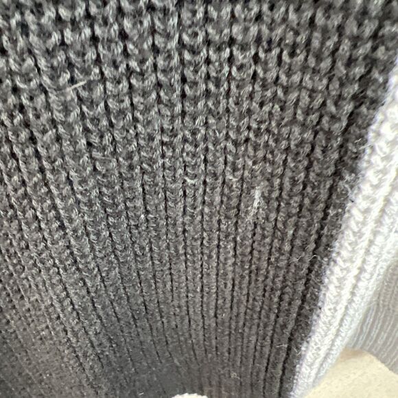 I.N. studio womens Sweater Cardigan Duster Open Front Colorblocked Petite Medium - Picture 12 of 16